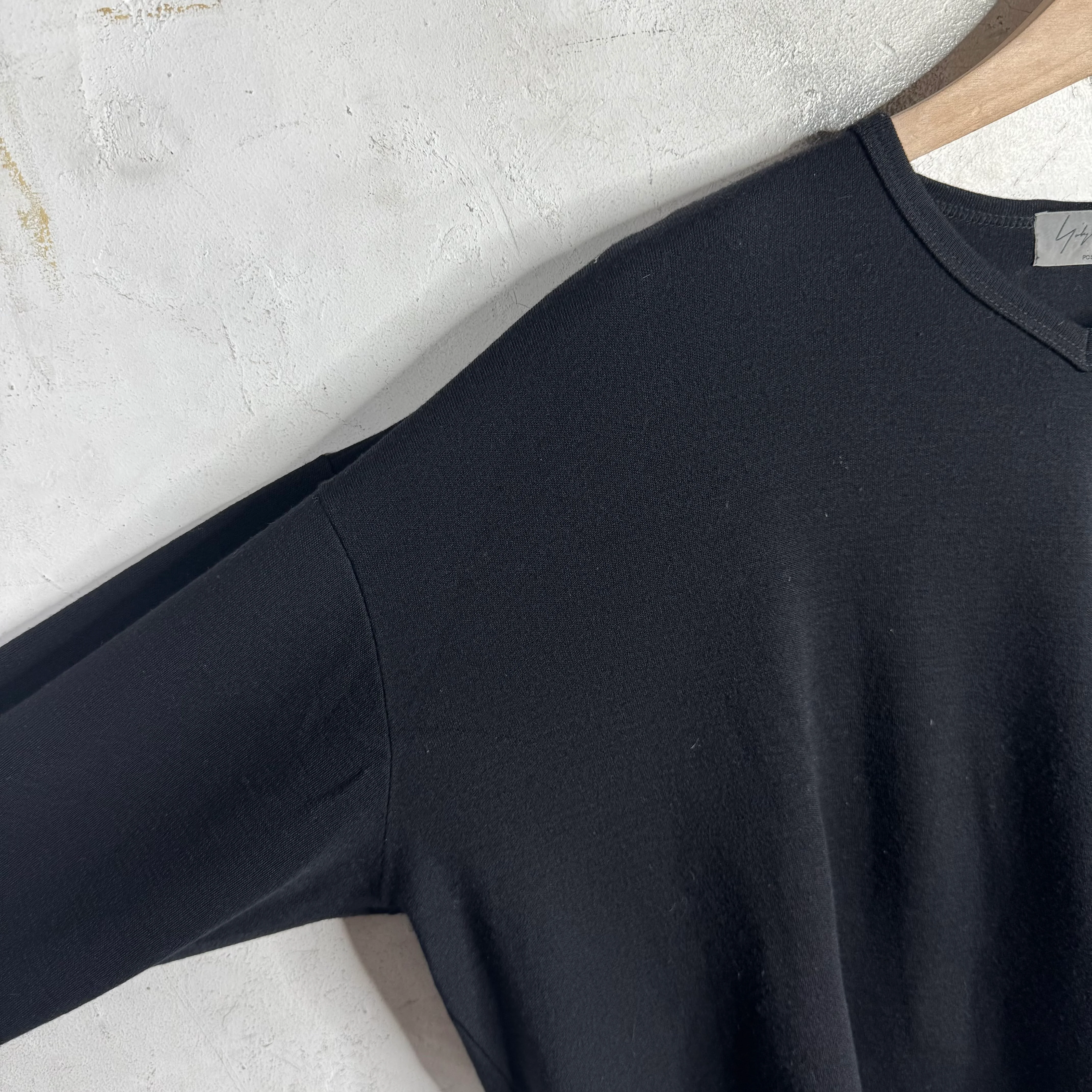 Yohji Yamamoto Black V-Neck Sweater - Image 6