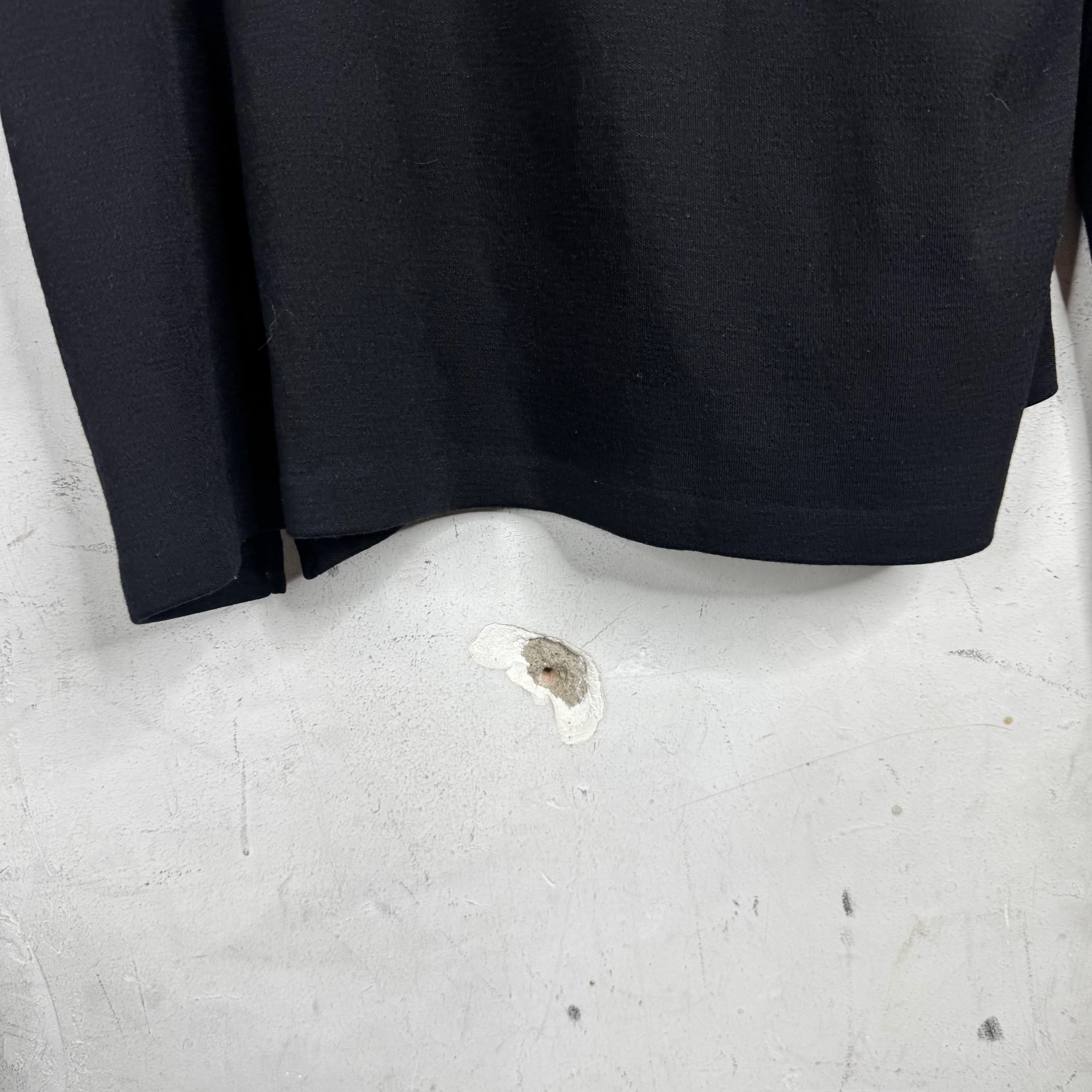 Yohji Yamamoto Black V-Neck Sweater - Image 8